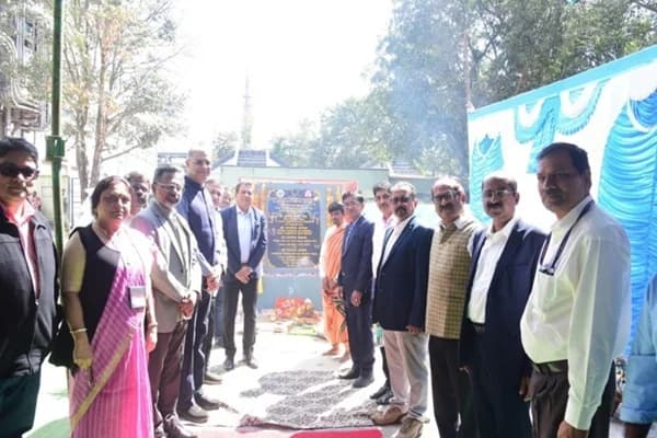 Ground breaking ceremony of pilot plant for recovery of Metal-G from spent liquor of alumina refinery at NALCO