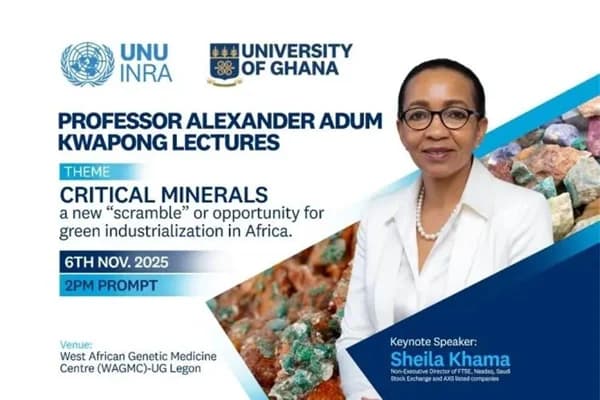 UNU-INRA pushes Africa to claim its place in the critical minerals race