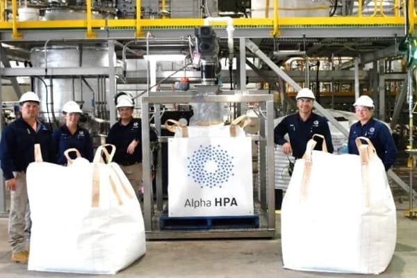 Alpha HPA begins Stage 2 construction of high-purity aluminium materials manufacturing facility