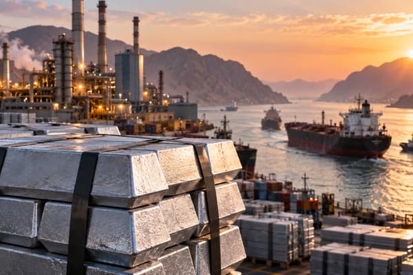 Aluminium falls 1.4% as easing Hormuz restrictions raise supply expectations