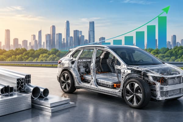 Global EV sales to hit 35.4 million by 2030, with aluminium usage forecast to rise 38% in North America & 79% in China