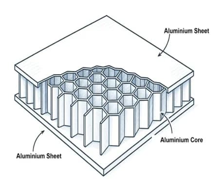 Aluminium Honeycomb Panel
