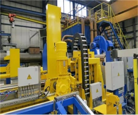 Patented combination – induction and gas for inline heating