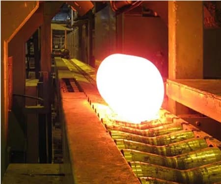 Induction for extruded special steel tubes
