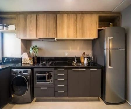 Aluminium Modular Kitchen