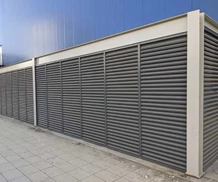 Aluminium Z Louver