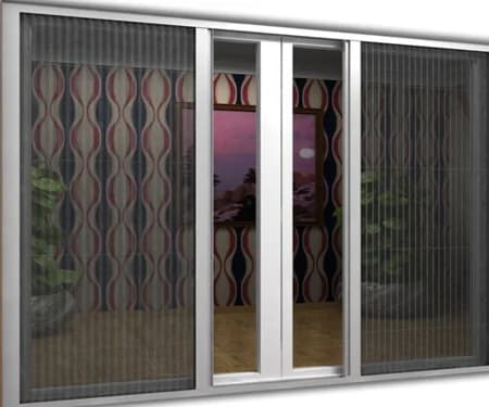 Aluminium Flywire Pleated