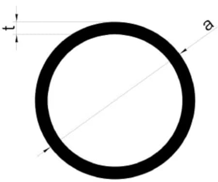 Aluminium Pipe Profile