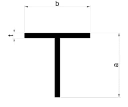 Aluminium T Profile