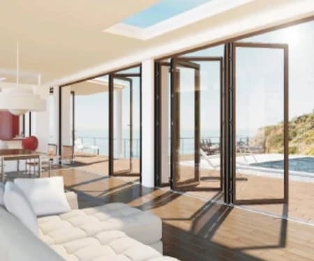 Aluminium Bi- Folding Door System