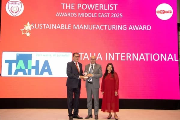 Taha International Honoured with Power List Awards Middle East 2025 for Excellence in Sustainable Manufacturing