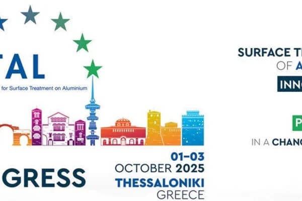 ESTAL Congress 2025 on aluminium surface treatment