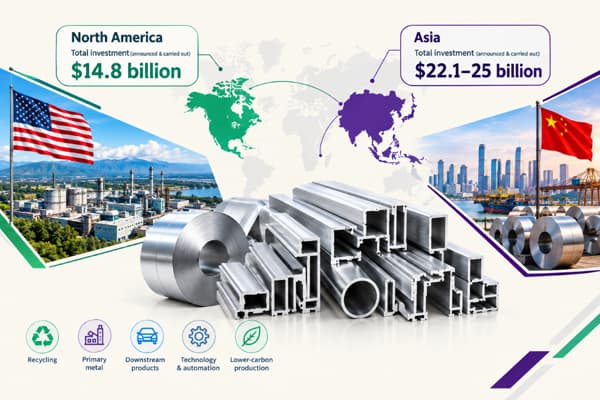 Aluminum investment across North America and Asia: Who leads reshaping the next phase of growth?
