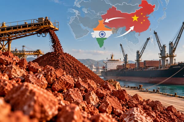 $9 separates China and India bauxite prices, but shipping changes everything