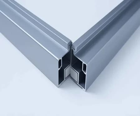 6063-T5 BIPV Aluminium Curtain Wall Profile