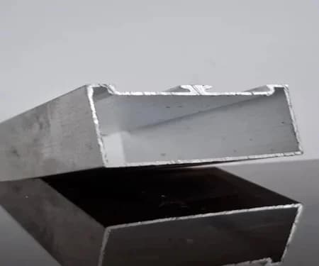 2x1 Single Groove Aluminium Extrusion Profile 6063-T4