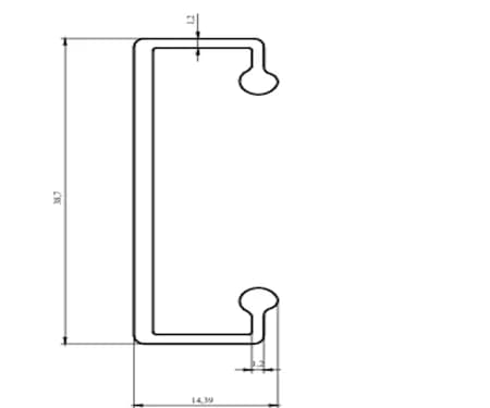 Aluminium Furniture Profile