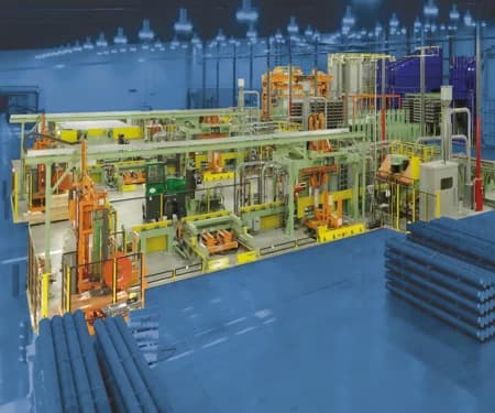 Extrusion Billet Batch Homogenizing System