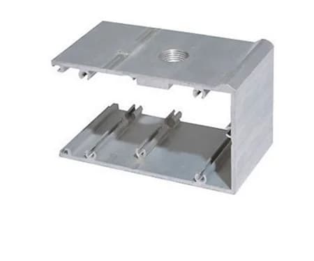 Hollow Section Aluminium Extrusions Profiles Machining