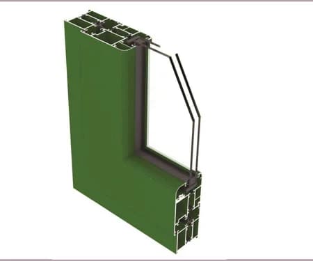 GHM55 heat insulated translational door