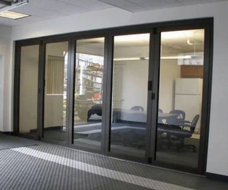 Aluminium Frame Glass Partition
