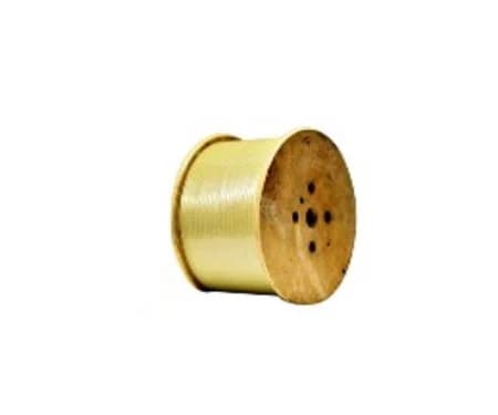 Double fibreglass covered copper & Aluminium rectangular strip/round wire