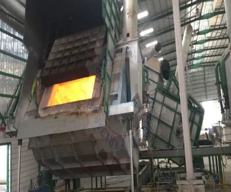 Aluminium Melting Hydraulic Tilting Scaler Furnace