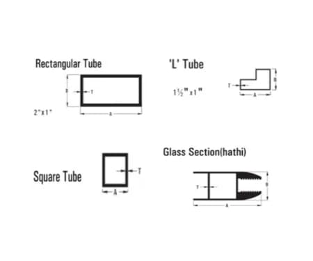 Aluminium Extrusion Architectural Profiles