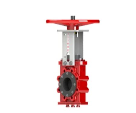 B-810 –High performance Bi-Directional flanged Type Slurry valve