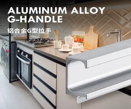 Aluminium Profile Edge G Hidden Handle