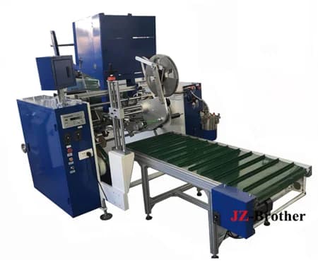 Automatic Aluminium Foil Rewinder(water glue + auto label)