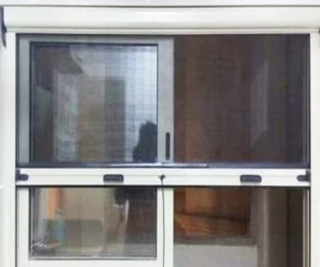 Mosquito Screen Plated Aluminium Window
