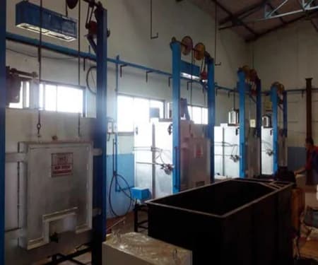 Electrically Heated Drop Quench Furnace for Aluminium Heat Treatment