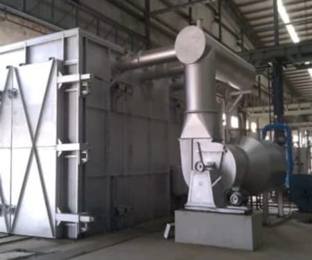 Aluminium Wire Annealing and Ageing Furnace with Hot Air Generator