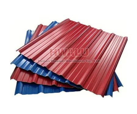 Colour Coated Aluminium Roofing Sheet