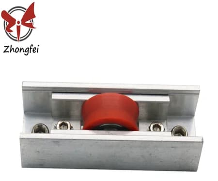 Aluminium Housing Sliding Door System Window Roller Wheels
