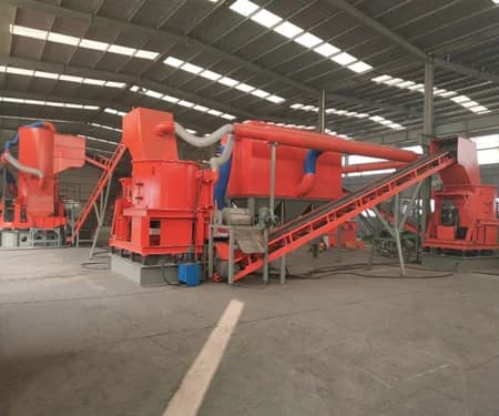 Copper and Aluminium Water Tank Separation Equipment