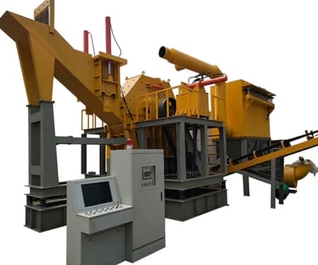 Copper and Aluminium Water Tank Crushing and Sorting Equipment