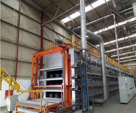 T6 Heat Treatment Furnace for Aluminium Wheel Hub