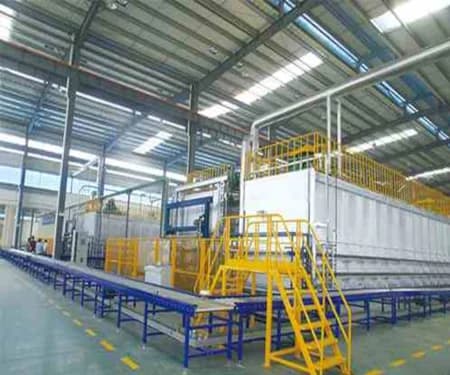 Continuous Roll Bottom Aluminium Hub Solution Aging Production Line