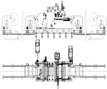 Aluminium Foil Trimming and Rewinding Machine
