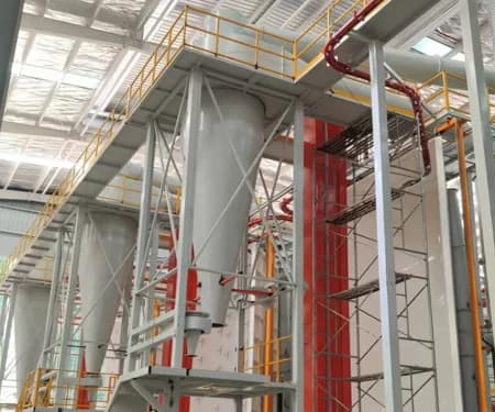 Automatic Aluminium Vertical Coated Powder Line