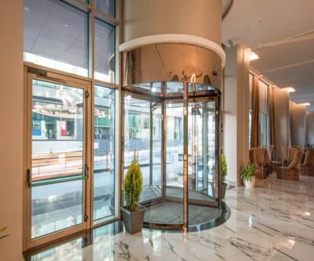 Automatic Revolving Door
