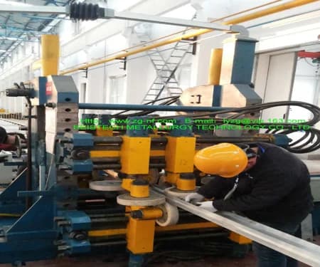 Aluminium Profile Straightening & Correction Machine