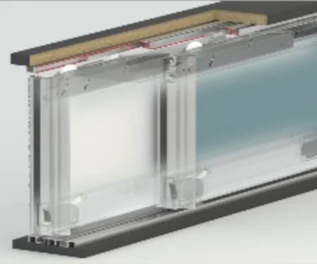 Sliding Aluminium Panel