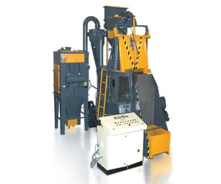 Automatic Cylindrical SandBlasting Machine