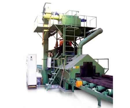 Profile and Sheet SandBlasting Installation Machine