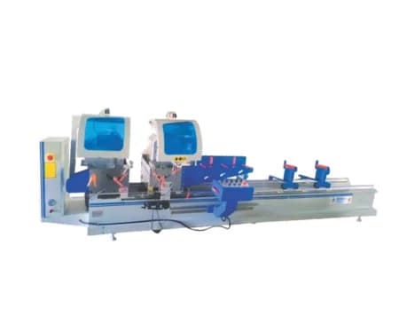 Double Head Aluminium Cum UPVC Cutting Machine