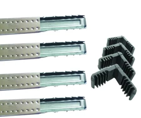 Aluminium Spacer Contact Accessories Plastic Corner Key