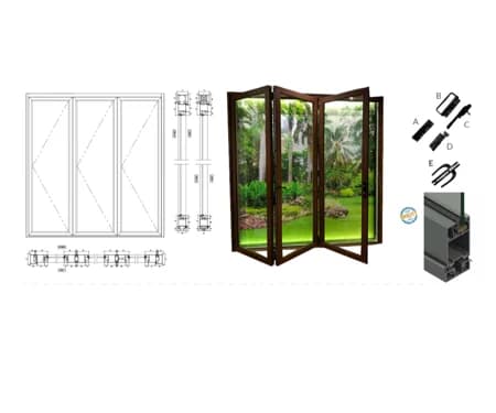 Sliding Folding Casement Window and Door